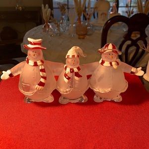 Snowman “Candy Cane Trio”